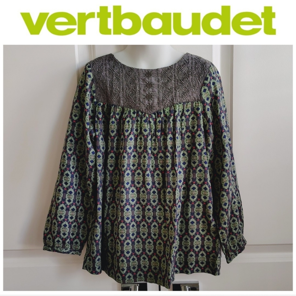 Vertbaudet Abstract Blouse (French Brand)